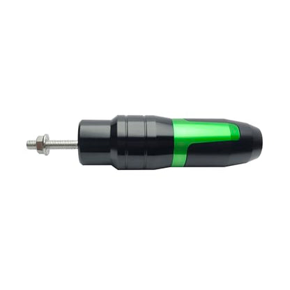 Motorcycle Frame Sliders Rear Crash Bar Falling Protector Green - color: Green