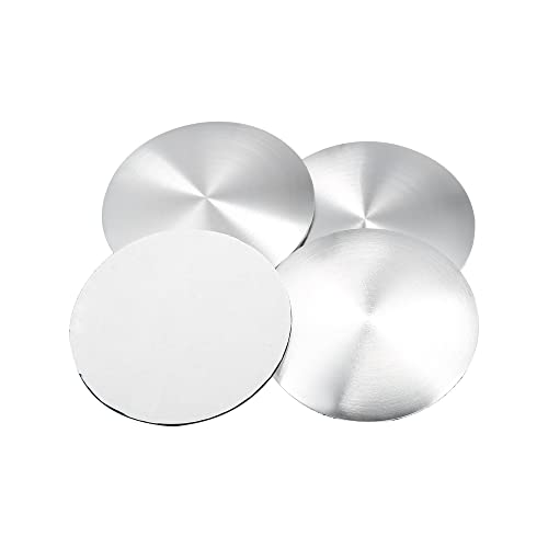 X AUTOHAUX 59mm Silver Tone Car Universal Wheel Center Hub 4pcs - size: 59mm