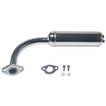 212 Exhaust with Muffler for Coleman Predator Honda 6.5HP Go Kart Mini Bike
