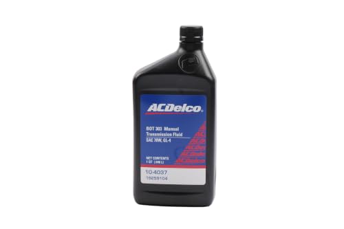 ACDelco GM Original Equipment 10-4037 70W BOT 303 Modified Low Viscosity Manual Transmission Fluid - 1 qt