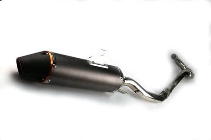 STONEMEN Full Exhaust Muffler System Slip On For CRF150F CRF230F 2003-2013 Titanium