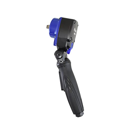 Astro Tool 1833 3/8" Nano Flex-Head Angle Impact Wrench - 400ft/lb - size: 3/8"