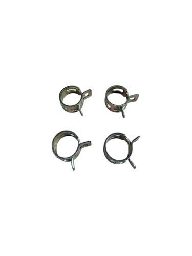 2PCS Inline Fuel Filter With Clamp 5007335 Fits OEM Evinrude Johnson BRP Fuel Filter Marine Outboard Engine 40 50 60 65 75 90 115 150 175 200 HP