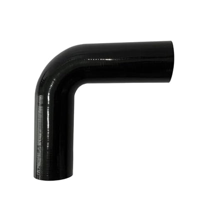 ID 2.5 inch 90 Degree Silicone Elbow Coupler Hose 8" Leg Length - size: ID: 2.5"