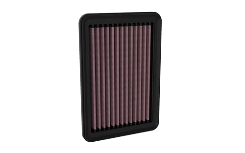 K&N High-Flow Original Lifetime Engine Air Filter: Increase Power: Premium, Washable: Compatible with 2023-2026 Honda: Accord, Civic, CR-V, 33-5145