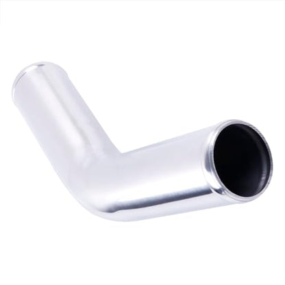 Aluminum Pipe Tube Intercooler Hose 45 Degree 25mm(1"), 6061 Aluminu Air Intake Tube, Length 5.9" (150mm) One Leg, Thickness 2 mm - size: OD25(1"), style: 45 Degree
