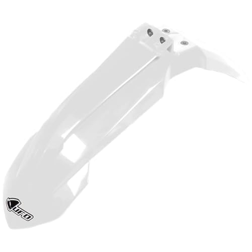 UFO PLAST Front Fender -Replacement Dirt Bike Front Mud Guard- Compatible with KTM 250/350/450 SX-F/125/150 SX 2016-2022/150/250/300 XC-W 2017-2023/250 SX/250/300 XC 2017-2022 (White KT04059#047) - color: White KT04059#047
