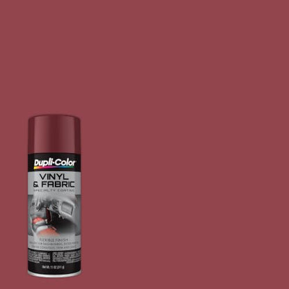 Dupli-Color Vinyl & Fabric Spray, Burgundy, 11 oz - color: Burgundy, size: 1 Count (Pack of 1)