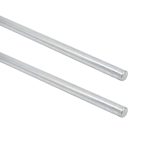 AR-PRO (2-Pack) 5/8” x 36” Zinc Plated Steel Rods Designed for Use as an Axle Shaft on Hand Trucks Dollies Wagons 4005BC Wheelbarrows - size: 5/8”x36”