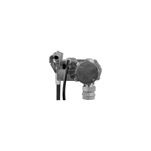 GPI - M-150 Series Fuel Transfer Pump, Manual Shut-Off Unleaded Nozzle, 15 GPM, 12 Volt (110000-99) - style: Manual Nozzle, Spin Collar