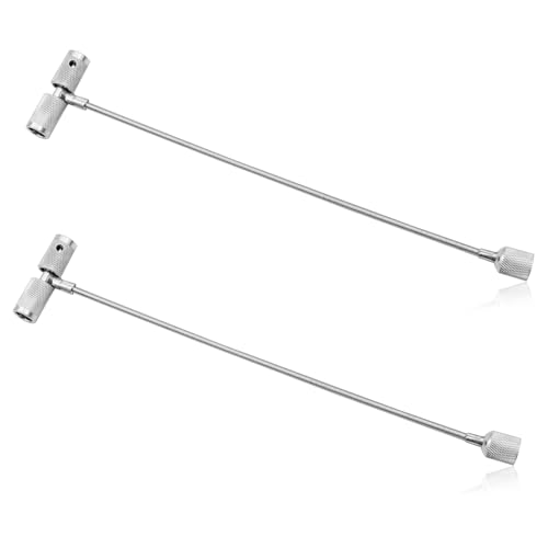 2 PCS Valve Stem Installation Fishing Tool, 3 in 1 Tire Valve Stem Puller & Plug Core Remover, Multifunction Car Tire Repair Tool for Valve Stem Removal and Installation, Auto Accessories