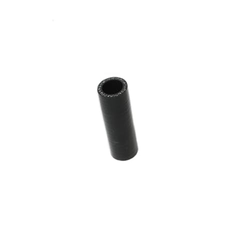 Automotive Silicone Tubing, 3/4" (19mm) ID Straight Hose，3"(76mm) Leg Length，3-Ply High Performance Coupler Universal Silicone Hose (Black) - size: 3/4" (19mm)