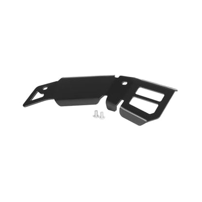 XR650L Silencer Header Pipe Guard Protective Compatible with XR 650L 1993-2025 Motorcycle Exhaust Muffler Pipe Heat Shield Cover (Black) - color: Black