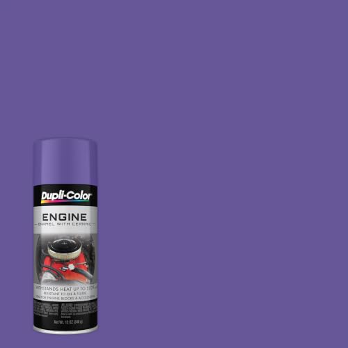 Dupli-Color Engine Paint with CERAMIC, Plum Purple, 12 oz - color: Plum Purple, size: 12 Ounce (Pack of 1)