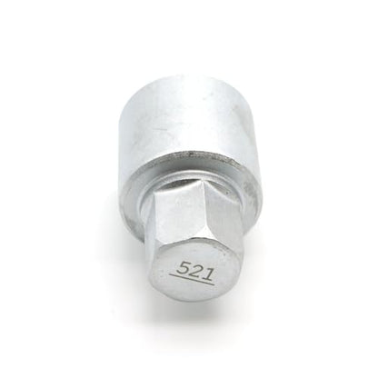 TEMO 521 Anti-Theft Wheel Lock Lug Nut Removal Socket Key for VW Audi VAG - size: Model 521 (1 Piece)