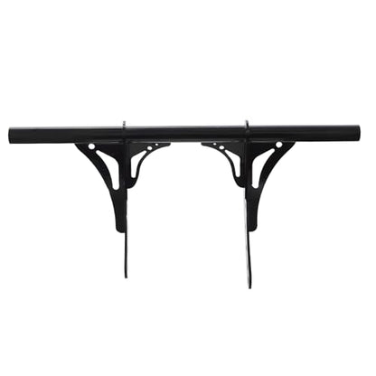 Engine Guard Crash Bar+ Peg Crash Bar Frame Slider for Harley Softail - color: Black for Front+Rear Crash Bar