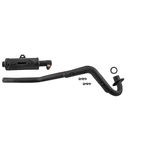 28mm 1.1" ATV Quad Exhaust Pipe with Muffler for ATV UTV Go Kart Drift Trike Quad Buggy 4 Wheeler Dirt Pit Bike Coolster Apollo Taotao Kazuma Roketa 50cc 70cc 90cc 110cc 125cc 140cc