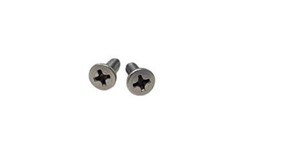 Motorcycle Master Cylinder Front Brake Reservoir Cover Cap Screws Replacement M4x0.7x12mm Pair