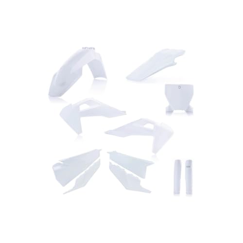 Acerbis Full Plastic Kit – Compatible with KTM – white - color: 20 White