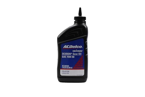 ACDelco GM Original Equipment 10-4108 (19352759) Dexron 75W-90 Gear Oil - 32 oz