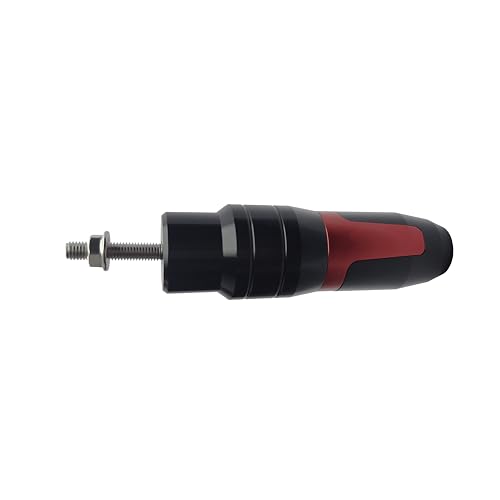 Motorcycle Frame Sliders Rear Crash Bar Falling Protector Red - color: Red