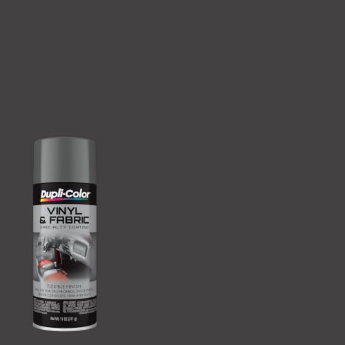 Dupli-Color Vinyl & Fabric Spray, Charcoal Gray, 11 oz - color: Charcoal Gray, size: 1 Count (Pack of 1)