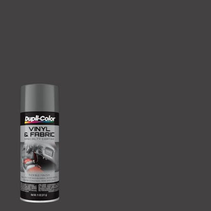 Dupli-Color Vinyl & Fabric Spray, Charcoal Gray, 11 oz - color: Charcoal Gray, size: 1 Count (Pack of 1)
