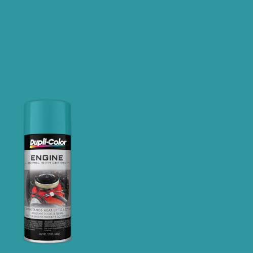 Dupli-Color Engine Paint with CERAMIC, Gloss, Chrysler Green, 12 oz - color: Chrysler Green, size: 12 Ounce (Pack of 1)