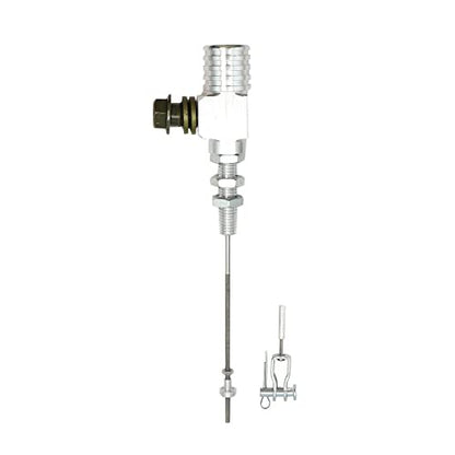 Riloer Refit Hydraulic Clutch Slave Cylinder Pull Rod Accessories, Aluminum Brake Pump Component, Universal for Most Motorcycle ATV, Silver - color: Silver