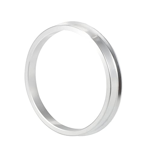 X AUTOHAUX 4pcs Aluminium Alloy Hub Centric Rings Wheel Bore Center Spacer - size: 64.1mm