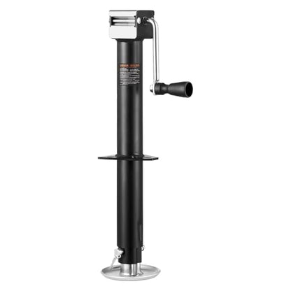 VEVOR 5000 lbs A-Frame Trailer Jack, 15" Vertical Travel, Adjustable Drop Leg, for Horse, Utility, Yacht Trailers - size: 5000 lbs (15 inch Stroke)