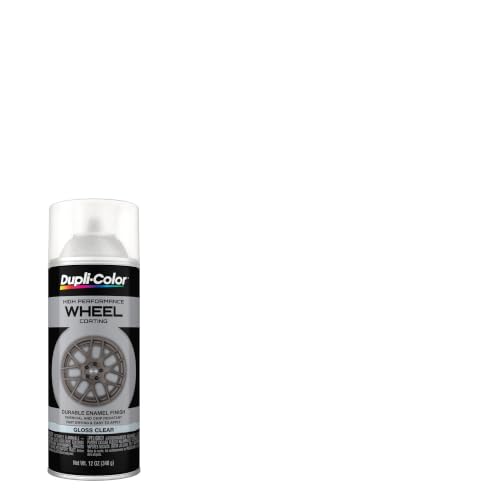 Dupli-Color Wheel Paint, Gloss, Clear, 12 oz - color: Clear, size: 1 Count (Pack of 1)