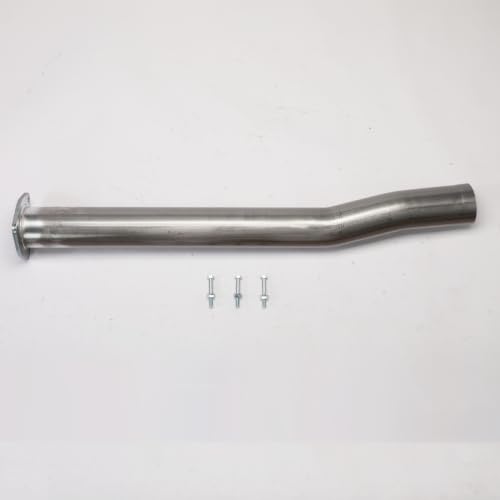 1 Set Stainless Steel Exhaust Pipes for 2007-2010 Ram 3500/4500/5500 6.7L 4" Cummins Diesel - size: for 2007-2010 Ram 3500/4500/5500