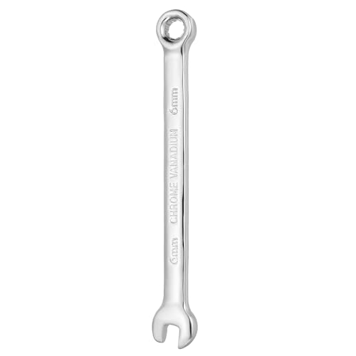HARFINGTON Combination Wrench 6mm Metric 12-Point Box and Open End - size: 6mm