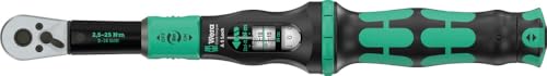 05075690001 Click-Torque Lock A 5 Torque wrench, adjustable, Torque Lock function, reversible ratchet, clockwise torque operation, 2.5-25 Nm, 1/4" x 2.5-25 Nm