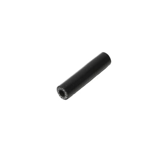 Automotive Silicone Tubing, 9/32" (7mm) ID Straight Hose，3"(76mm) Leg Length，3-Ply High Performance Coupler Universal Silicone Hose (Black) - size: 9/32" (7mm)