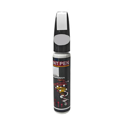 Car Touch Up Paint, 2-in-1 Color Accurate Paint Pen Lasting Auto Scratch Remover, Quick Drying Automotive Touch-up Paint Fill Pen for Most Vehicles, Universal Car Accessories (White) - color: White