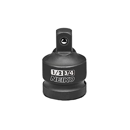 NEIKO 30237A 3/4" Female to 1/2" Male Impact Adapter | Socket Adapter Reducer | For Use with Impact Guns/Wrenches, Breaker Bars or Ratchets - size: 1-Pc, style: Adapter Reducer