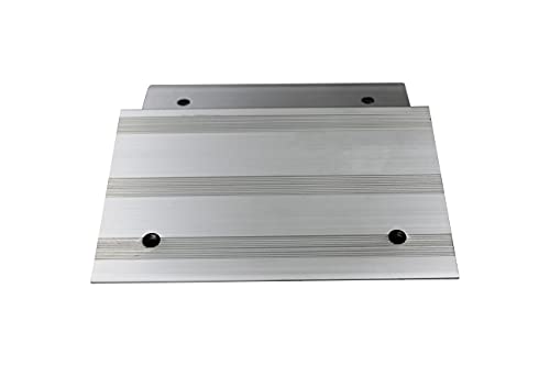 MaxxHaul Aluminum Ramp Top Kit 2 Pack Turns 2x8 Boards into Utility Loading Ramps 1400 lb Capacity with Non‑Skid Surface and Tailgate Protective Pads (80439) - size: (Pack of 1)