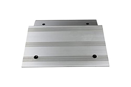 MaxxHaul Aluminum Ramp Top Kit 2 Pack Turns 2x8 Boards into Utility Loading Ramps 1400 lb Capacity with Non‑Skid Surface and Tailgate Protective Pads (80439) - size: (Pack of 1)