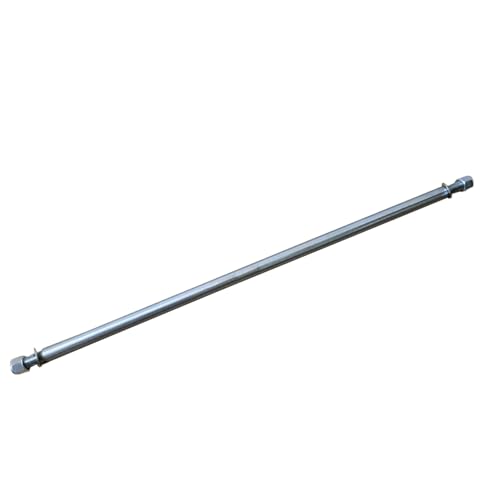 Axle 1" Diameter 36" Steel Axle Rod With 1" to 3/4" Step-Down - size: 36"