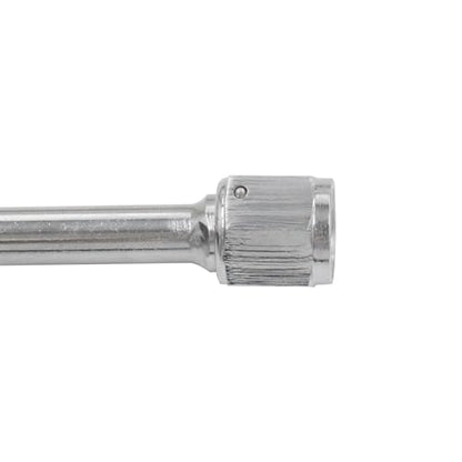 8131 Chrome Steel Fuel Line Kit With Polished Aluminium Fuel Filter