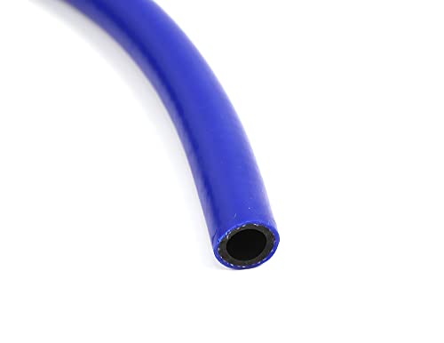 10ft Universal High Temperature 1-Ply Reinforced 13mm 1/2" ID Vacuum Hose Silicone Heater Hose Tubing (13mm Blue) - color: Blue, size: 13mm