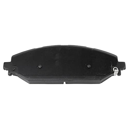 TRQ Front Ceramic Brake Pad Set Includes Contact Point Grease and Hardware - style: BFA14300