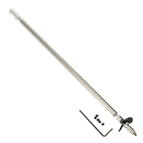 Fielect Drive Shaft w Propeller and Universal Joint for RC Boat, L300mm Shaft, L250mm Sleeve, D36mm Propeller, Fit for 3.17mm Motor Shaft - color: 3.17mm 30cm 25cm