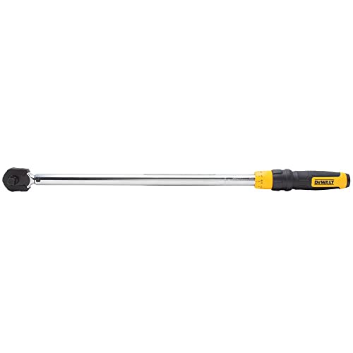 DEWALT Torque Wrench, Micro Adjust, 1/2" Drive, 50-250 FT-LB, (DWMT75462) - style: 1/2" Micrometer