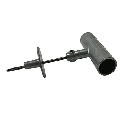 Die-Cast T-Handle Tire Plug Repair Set - Steel Replaceable Split Eye Needle & Probe - color: Die-Cast Tool Set