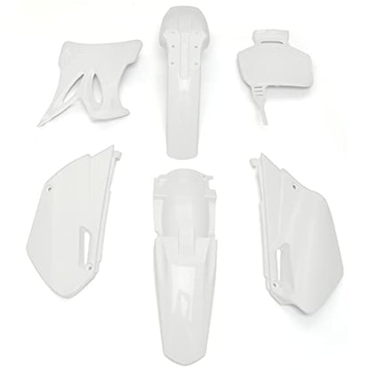 Kojem Fairing Fender Fairing Body kit Compatible with YZ85 02-14 Dirt Bike - size: White