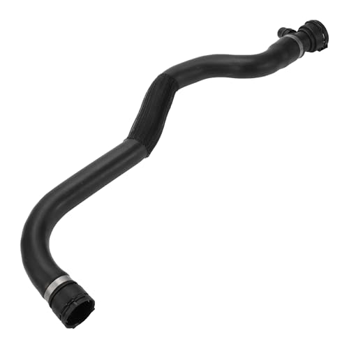 1 Pcs Radiator Coolant Hose for BMW 530i 540i 2017-2020 Upper Coolant Return Line No.17128602870 Black Rubber