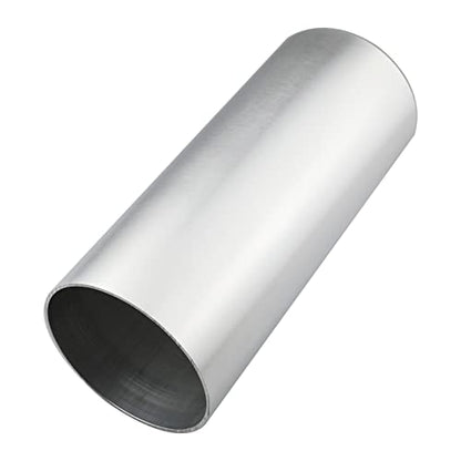 102mm(4") OD Straight 4 Inch Aluminum Intercooler Pipe Air Intake Tube, Length 11.8" (300mm), Brushed Finish - color: Straight, size: OD 4" (102mm)